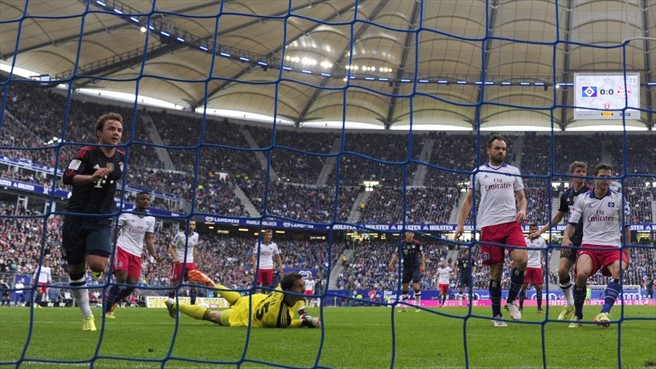 ˣماریو گُتزه|صحنه باز شدن دروازه هامبورگ از نمایی دیگر