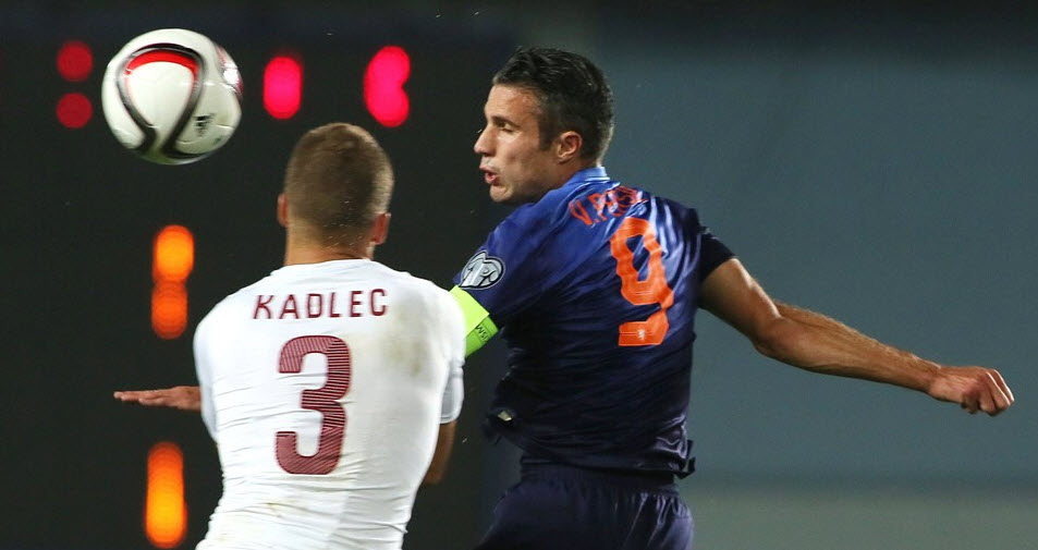 روبن فن پرسی|چک 2-0 هلند / مقدماتی یورو