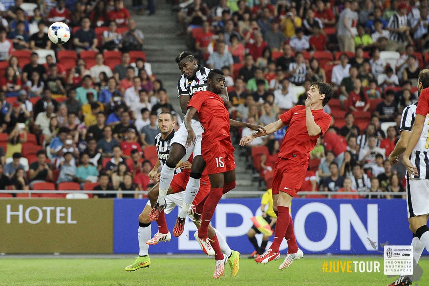 پل پوگبا|منتخب سنگاپور 0-5 یونتوس / دیدار دوستانه