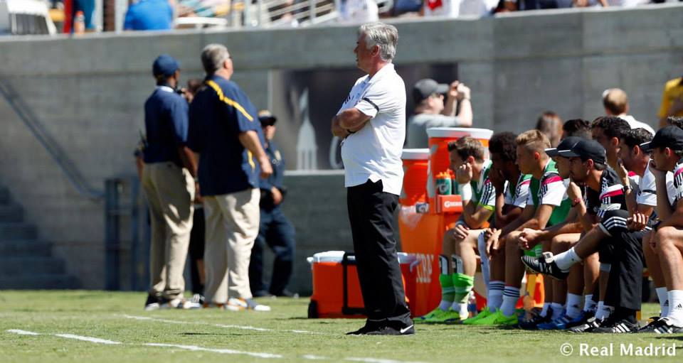 کارلو آنچلوتی|اینترمیلان 1-1 رئال مادرید / جام گینس