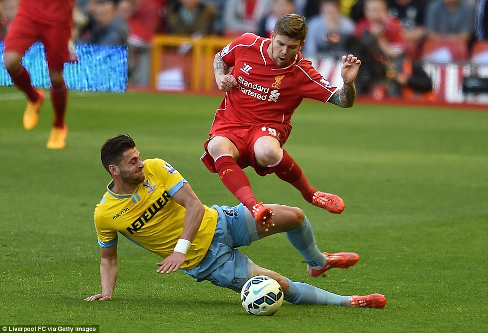 آلبرتو مورنو|لیورپول 1 - 3 کریستال پالاس / لیگ جزیره