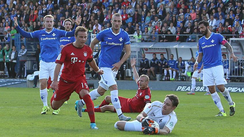 ماریو گوتزه|دارمشتات 98 0 - 3 بایرن مونیخ / بوندسلیگا