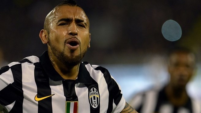 آرتور ویدال|کالیاری 1 - 3 یوونتوس / سری آ