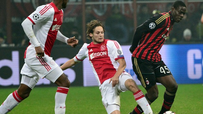 میلان ۰-۰ آژاکس / گروه H لیگ فهرمانان اروپا|میلان ۰-۰ آژاکس / گروه H لیگ فهرمانان اروپا