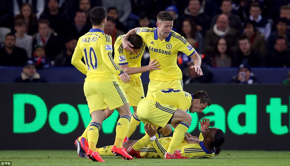 ديديه دروگبا|لیستر سیتی 1 - 3 چلسی / لیگ جزیره