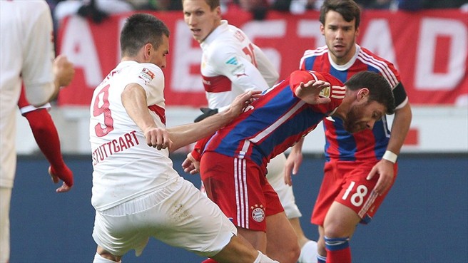 ژابی آلونسو|اشتوتگارت 0 - 2 بایرن مونیخ / بوندسلیگا