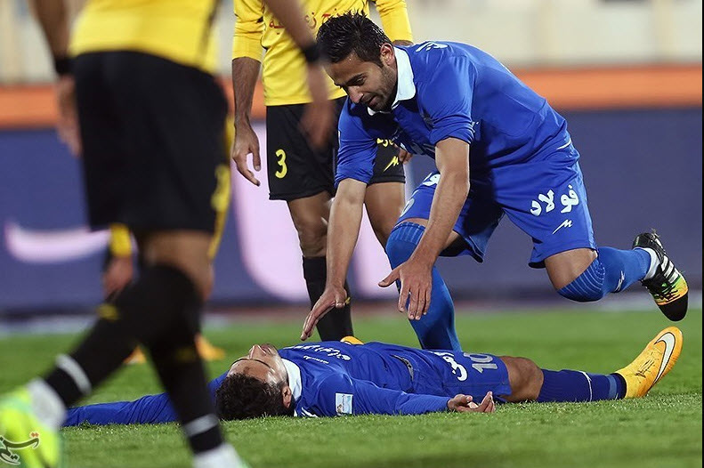 سجاد شهباززاده - امید ابراهیمی|استقلال تهران 1 - 0 راه آهن / لیگ برتر