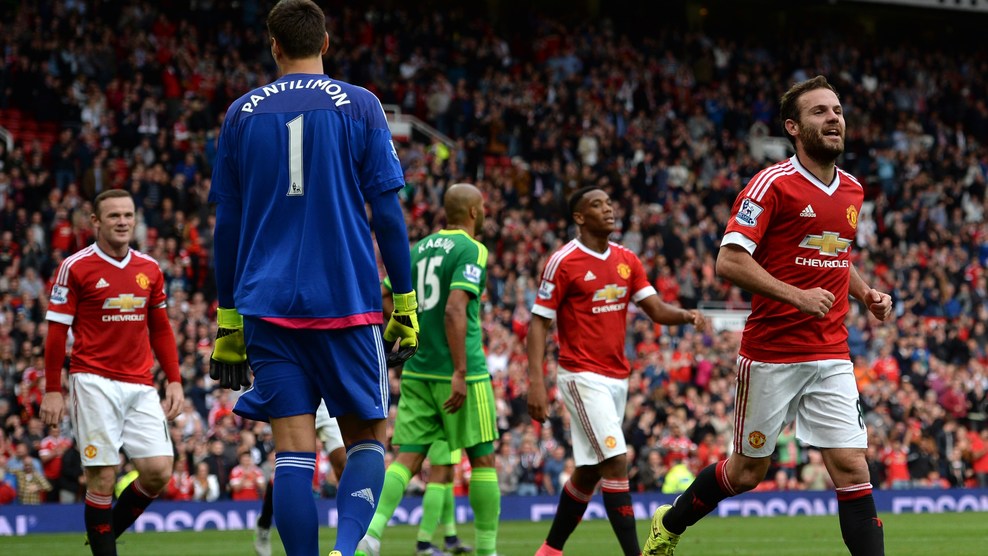 خوان ماتا|منچستر یونایتد 3 - 0 ساندرلند / لیگ جزیره