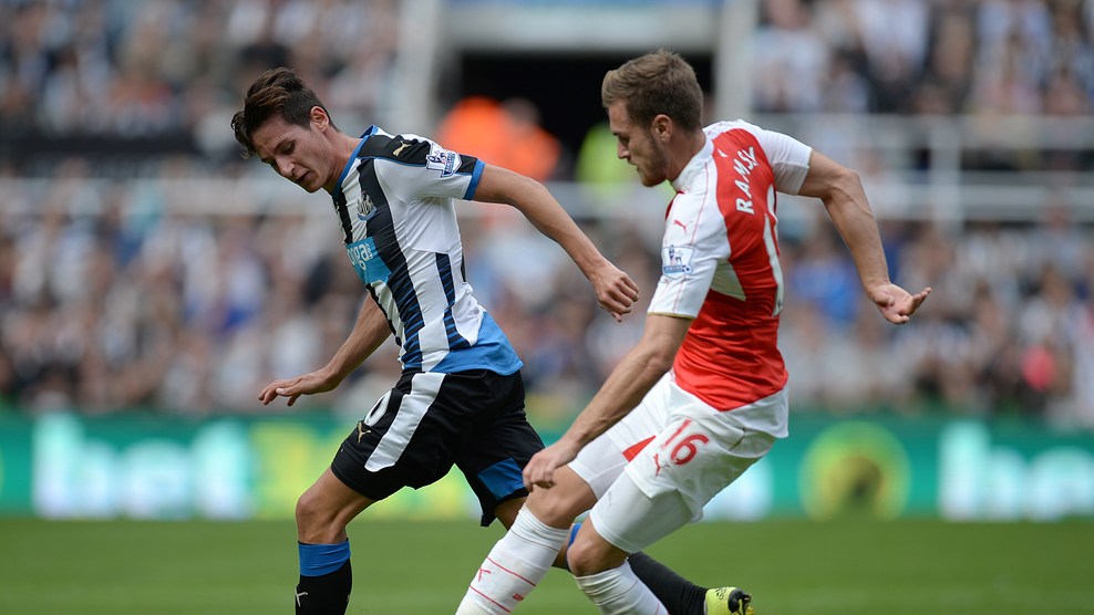 آرون رمزی|نیوکاسل 0 - 1 آرسنال / لیگ برتر انکلستان