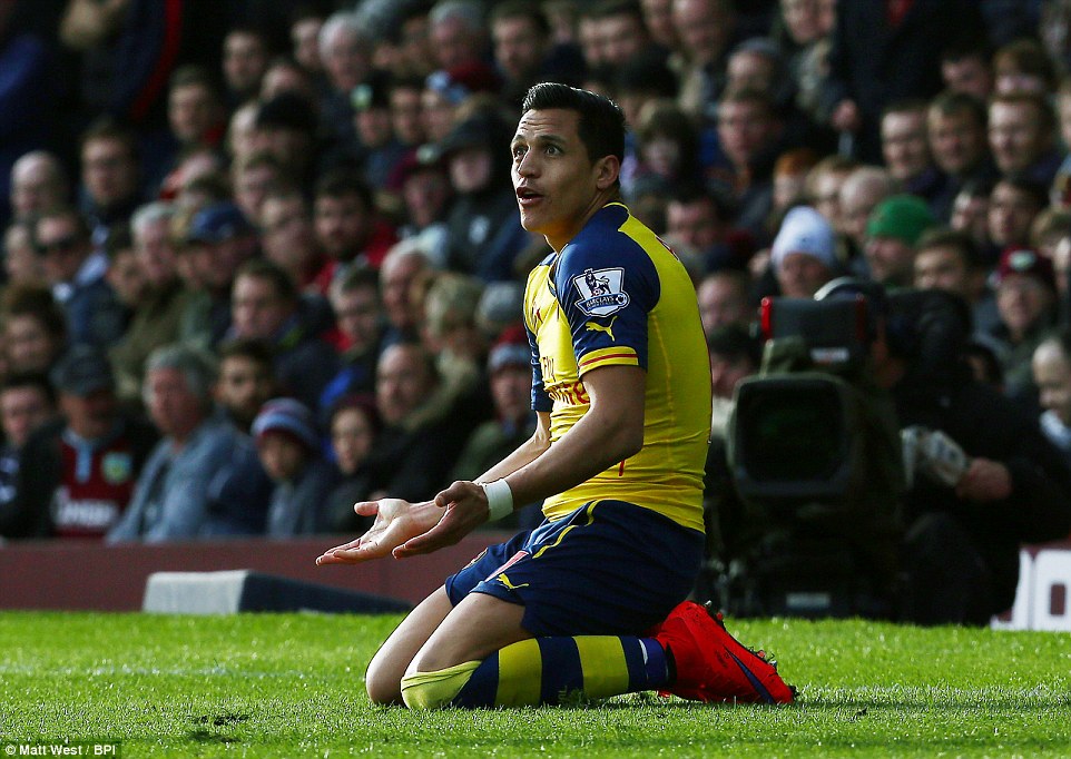 الکسیس سانچز|بِرنلی 0 - 1 آرسنال / لیگ جزیره