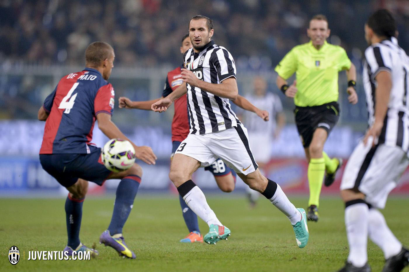 جورجیو کیه لینی|جنوا 1 - 0 یوونتوس /  سری آ ایتالیا