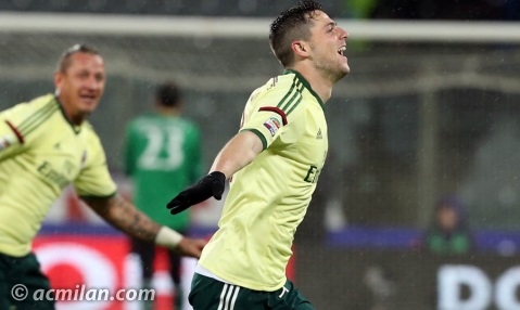 ماتيا دسترو|فیورنتینا 2 - 1 میلان /  سری آ