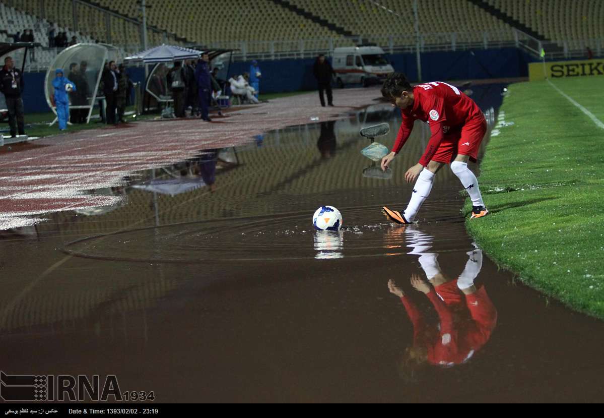 تراکتورسازی تبریز|اب گرفتی محیط اطراف زمین