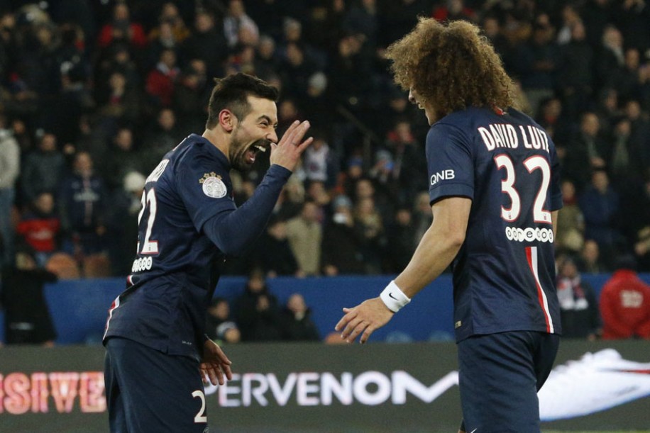 شادی بازیکنان پاریس سن ژرمن|پاریس سن ژرمن 1 - 0 رن / لوشامپیونه