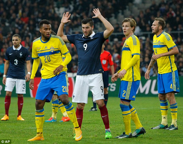 آندره پیر گیگناک|فرانسه 1 - 0 سوئد / دیدار دوستانه