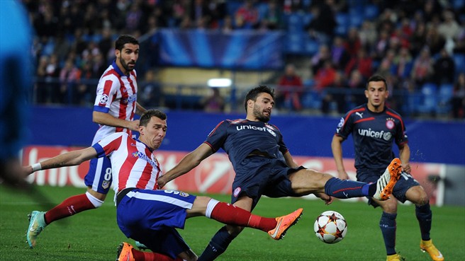 ماريو ماندزوکیچ|اتلتیکو مادرید 4 - 0 المپیاکوس / لیگ قهرمانان