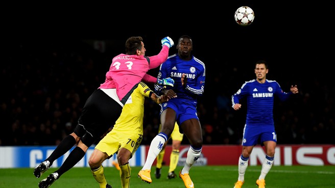 کورت زوما|چلسی 6 - 0 ماریبور / لیگ قهرمانان