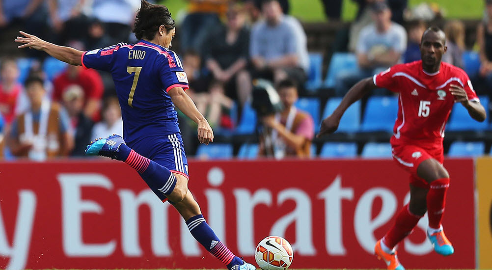 یاسوهیتو اندو|ژاپن 4 - 0 فلسطین / جام ملت های آسیا 2015
