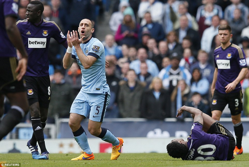 پابلو زابالتا|منچستر سیتی 2 - 0 وستهام / لیگ جزیره