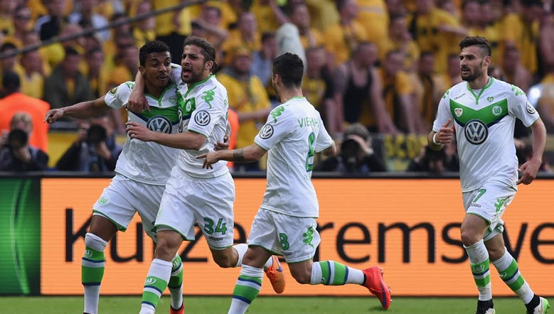 لوئیز گوستاوو|بوروسيا دورتموند 1 - 3 وولفسبورگ / جام حذفی