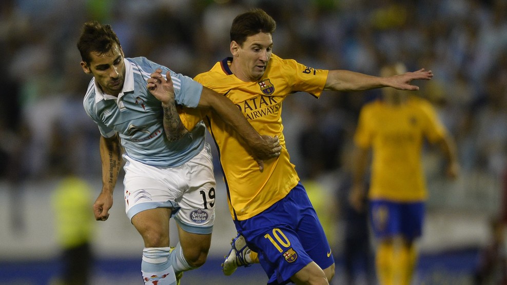 لیونل مسی|سلتاویگو 4 - 1 بارسلونا / لالیگا