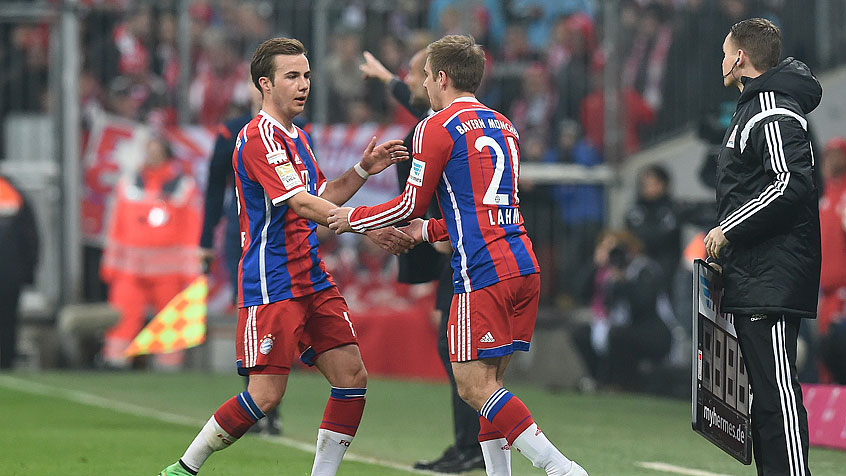 ماریو گوتزه|بایرن مونیخ 0 - 2 مونشن گلادباخ / بوندسلیگا