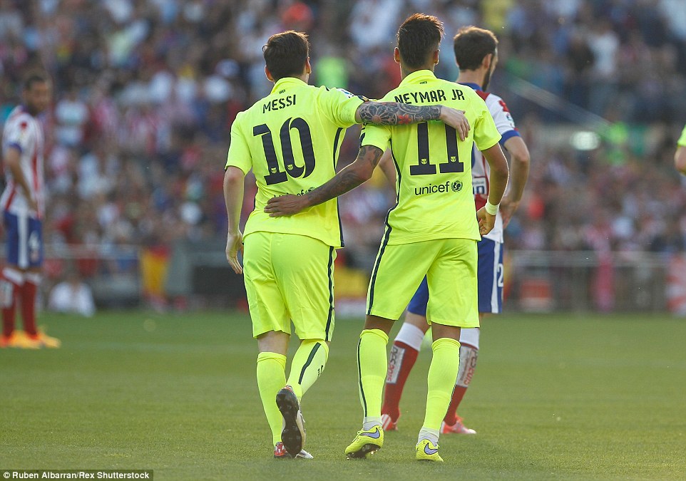 نیمار|اتلتیکو مادرید 0 - 1 بارسلونا / لالیگا