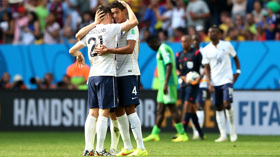 لورن كوشيلنی- رافائل واران|شادمانی رافائل واران همراه با لورن كوشيلنی.