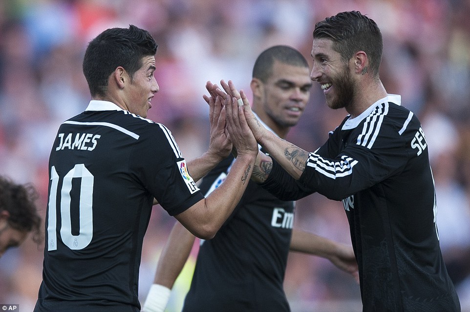 جیمزرودریگز|گرانادا 0 - 4 رئال مادرید / لالیگا