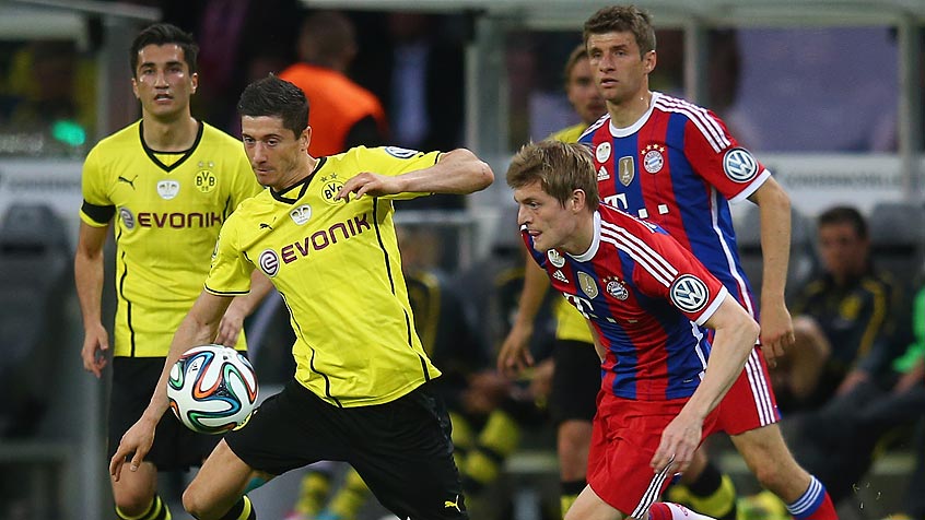 تونی کروس - لواندوفسکی|دورتموند ۰-۲ بایرن مونیخ