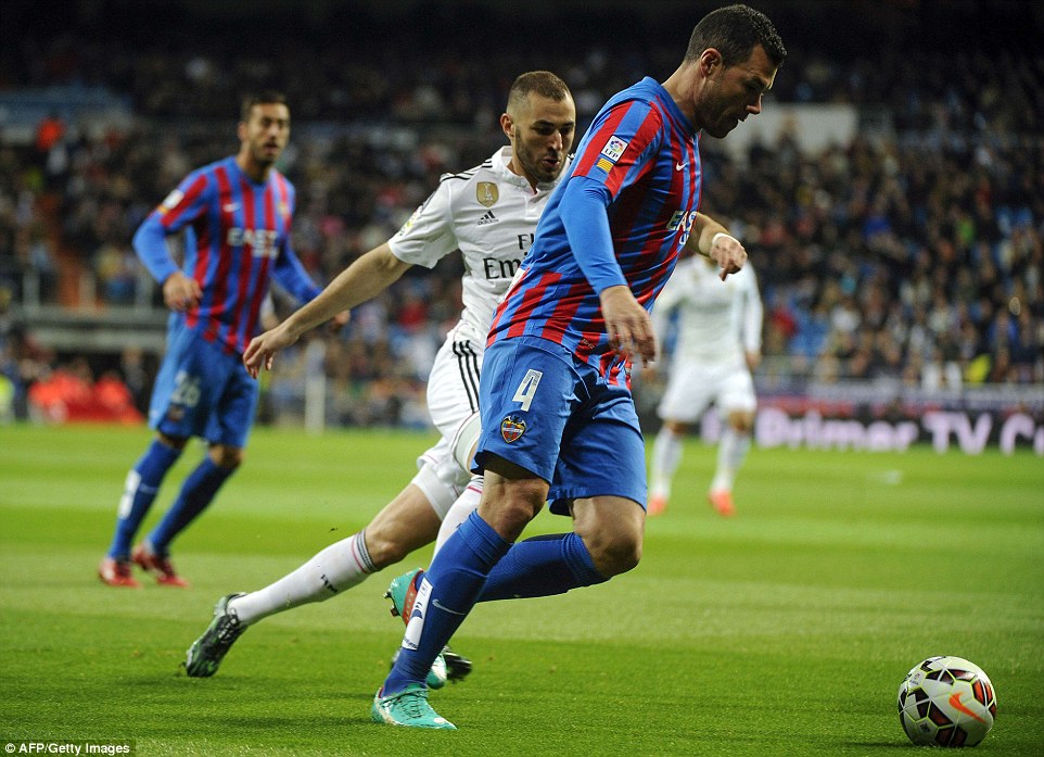 ˣ کریم بنزما|رئال مادرید 2 - 0 لوانته / لالیگا