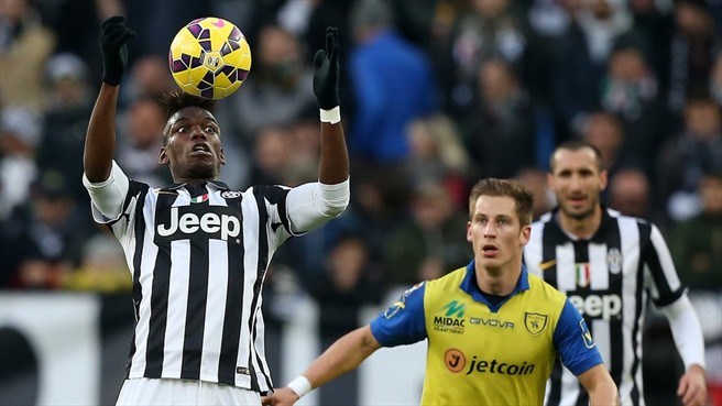 پل پوگبا|یوونتوس 2 - 0 کیه وو / سری آ