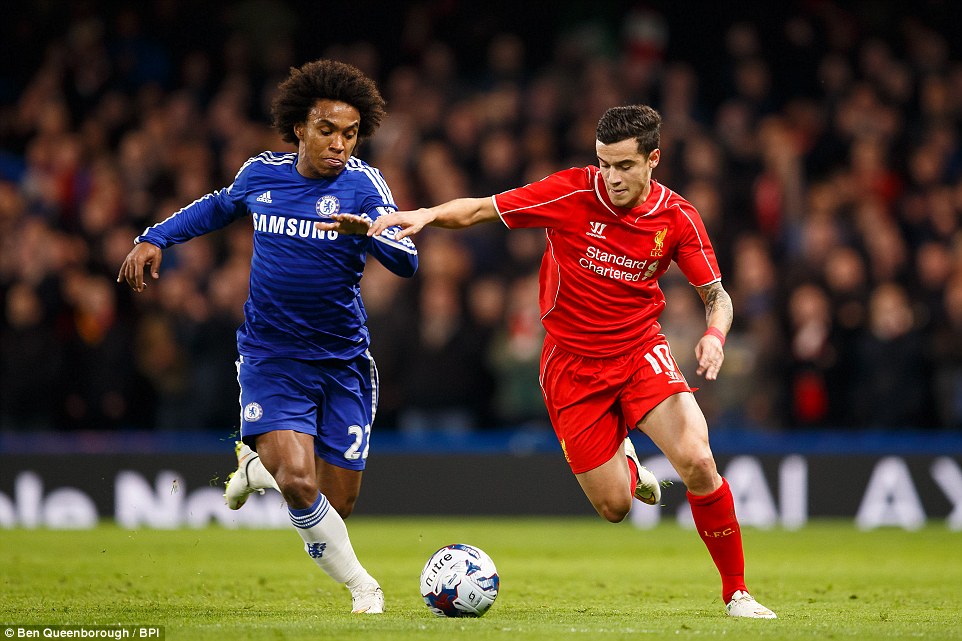 فیلیپه کوتینیو - ویلیان|چلسی 1 - 0 لیورپول / جام اتحادیه