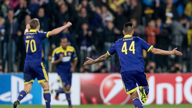 آرکاس سوارِس بوردیگنون|ماریبور 1 - 1 چلسی / لیگ قهرمانان