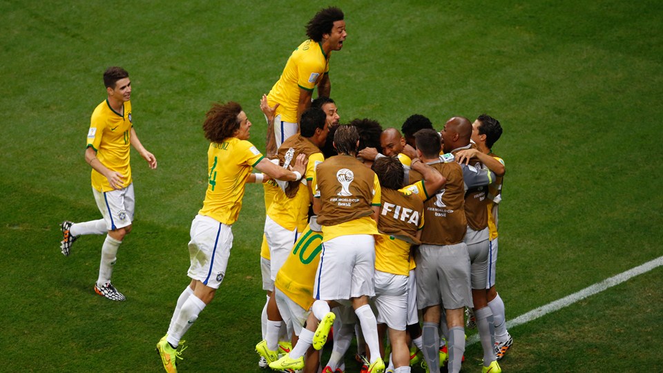 فرناندینهو|برزیل 4-1 کامرون /مرحله گروهی جام جهانی