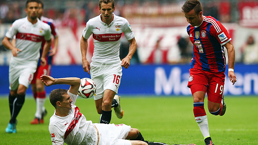 ماریو گوتزه|بایرن مونیخ ۲ - 0 اشتوتگارت/ بوندسلیگا