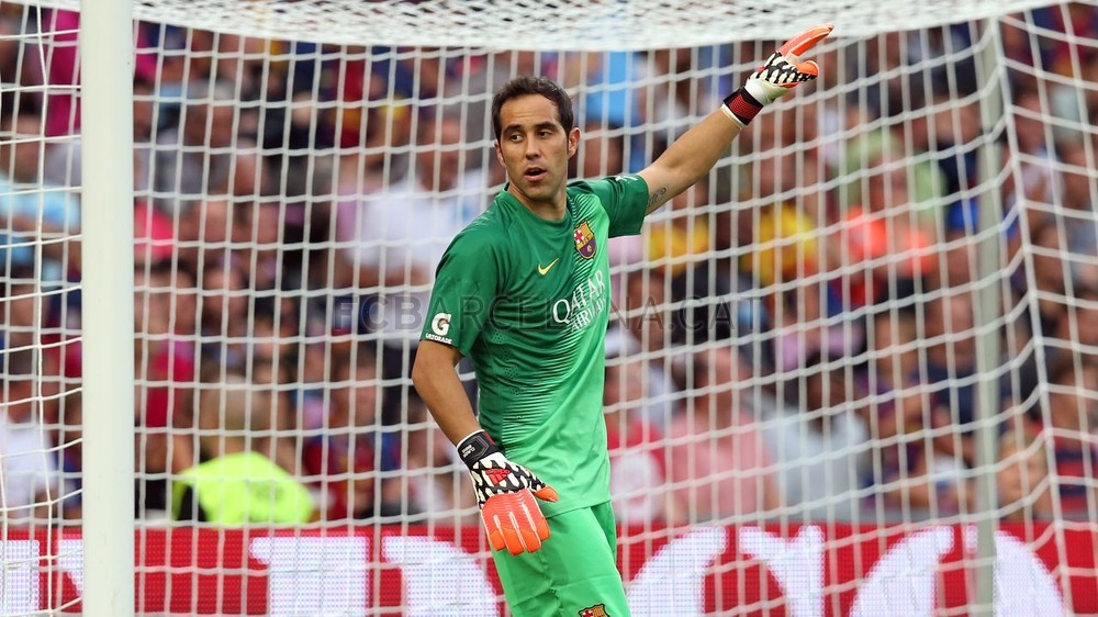 كلوديو براوو|بارسلونا 0-1 ناپولی / دیدار دوستانه