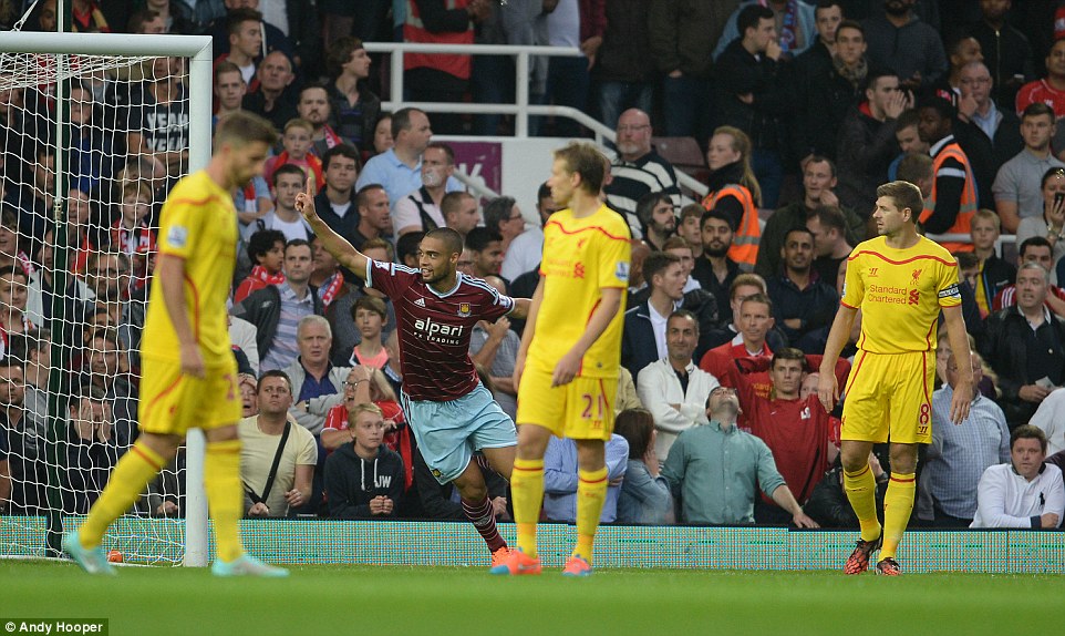 استیون جرارد|وستهام 3-1 لیورپول / لیگ جزیره