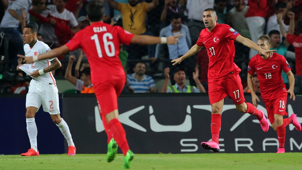 بوارک ییلماز|ترکیه 3 - 0 هلند / مقدماتی یورو 2016