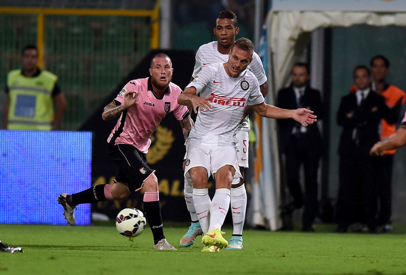 نمانیا ویدیچ|پالرمو 1 - 1 اینترمیلان / سری آ