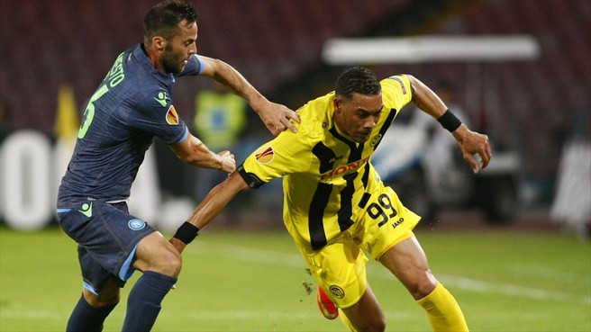 جياندومنيكو مستو|ناپولی 3 - 0 یانگ بویز / لیگ اروپا