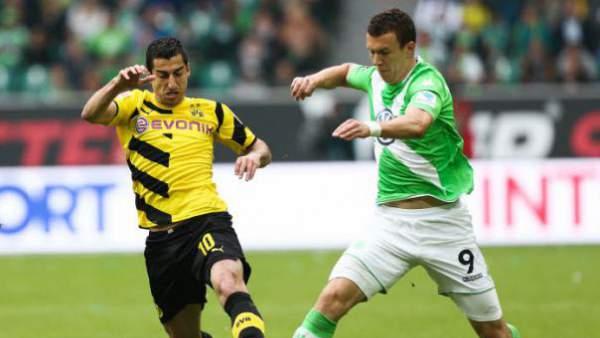 هنريخ مخیتاریان|وولفسبورگ 2 - 1 بوروسيا دورتموند / بوندسلیگا