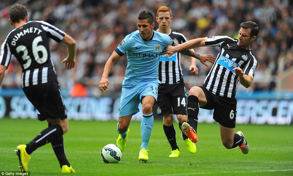 استوان یووتیچ|نیوکاسل 0-2 منچستر سیتی / لیگ جزیره