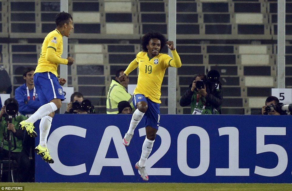 روبرتو فيرمينو|برزیل 2 - 1 ونزوئلا /  کوپا آمریکا 2015