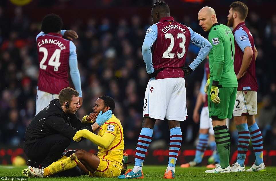 رحيم استرلینگ|آستون ویلا 0 - 2 لیورپول / لیگ جزیره