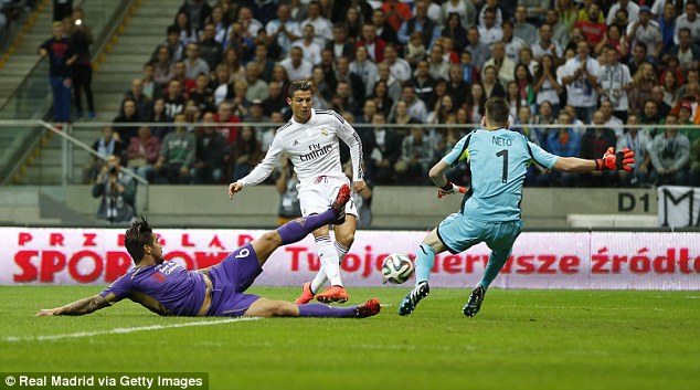 کریستیانو رونالدو|فیورنتینا 2-1 رئال مادرید / دیار دوستانه