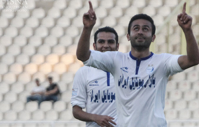 امید ابراهیمی|استقلال خوزستان 4 - 4 استقلال تهران / لیگ برتر