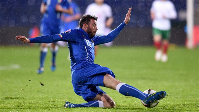 آندره آ بارزالی|بلغارستان 2 - 2 ایتالیا / یورو 2016