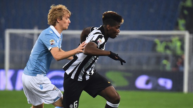 پل پوگبا|لاتزیو 0 - 3 یوونتوس / سری آ