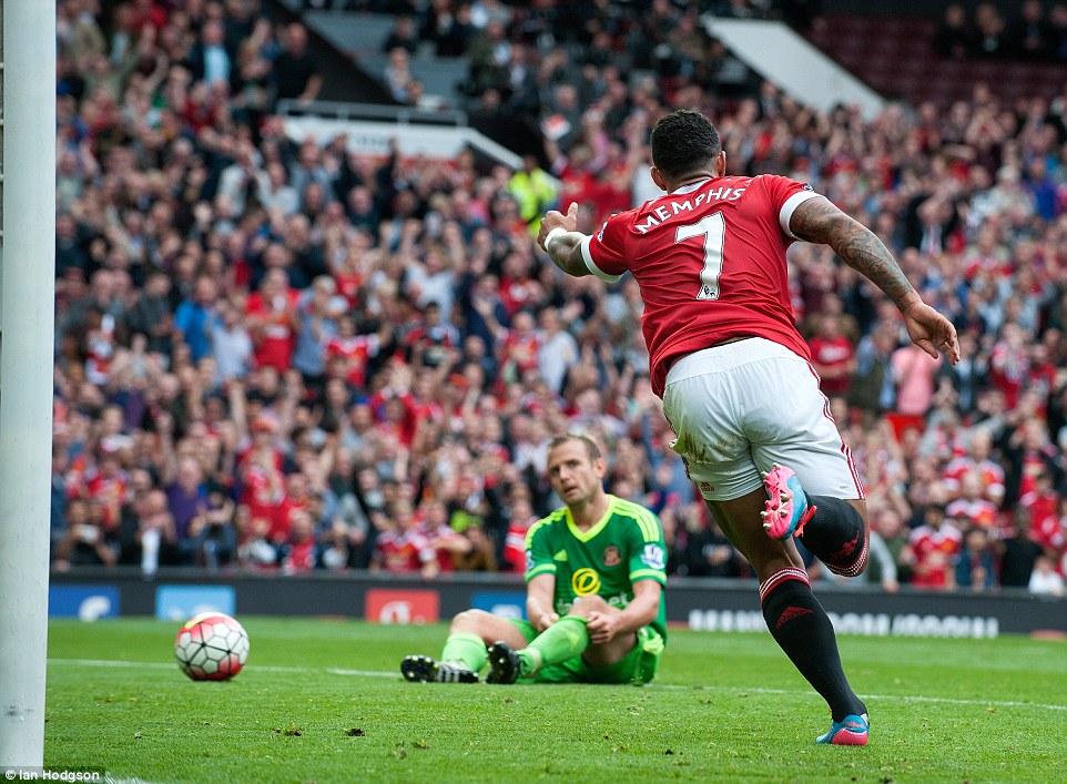 ممفیس دیپای|منچستر یونایتد 3 - 0 ساندرلند / لیگ جزیره